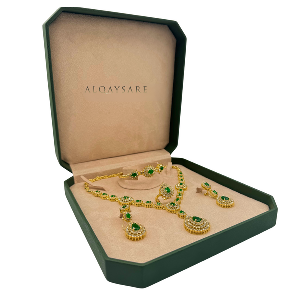 Ensemble vert Royal Emerald