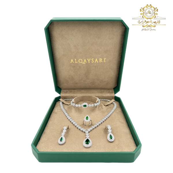 Ensemble Royal Vert Fleural