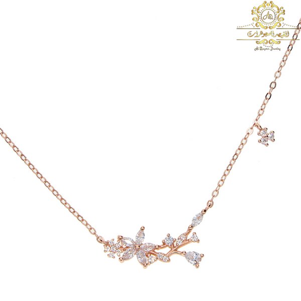 Colier argent 925 3 couleurs