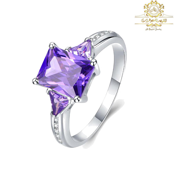 Bague argent 925 pierre couleur